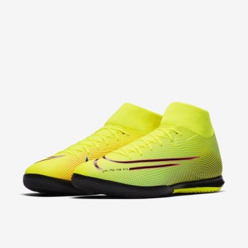 Nike Mercurial Superfly 7 Academy MDS IC - Női Focicipő - Citrom/Fekete